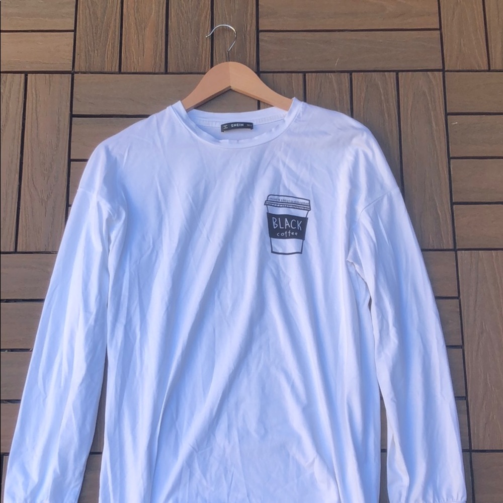 Black coffee long sleeve